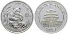 China 10 Yuan 1996 Silber Panda - 1 Unze Feinsilber
